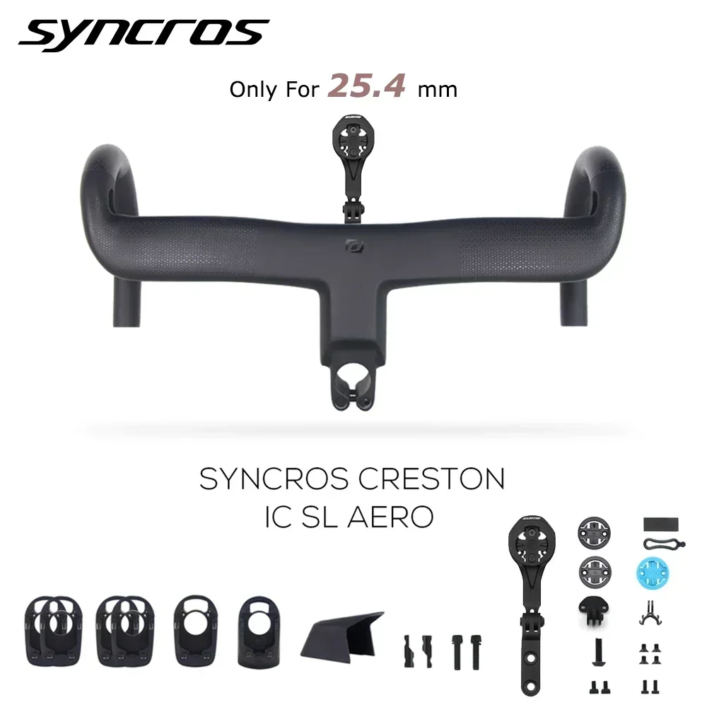 AliExpress NONE Creston IC SL AERO  For 25.4mm Foil RC Carbon Integrated Cockpit Road Bike Handlebar Integrated Cables Di2 Bicycle Parts