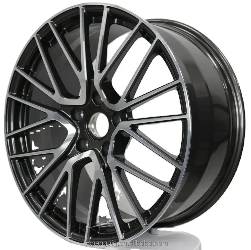 passenger car tyre wheel tires Car Multi Spoke Gunmetal Machine Face cars parts 5 Holes 5x130 rim Alloy Wheels Rims 21inch e60