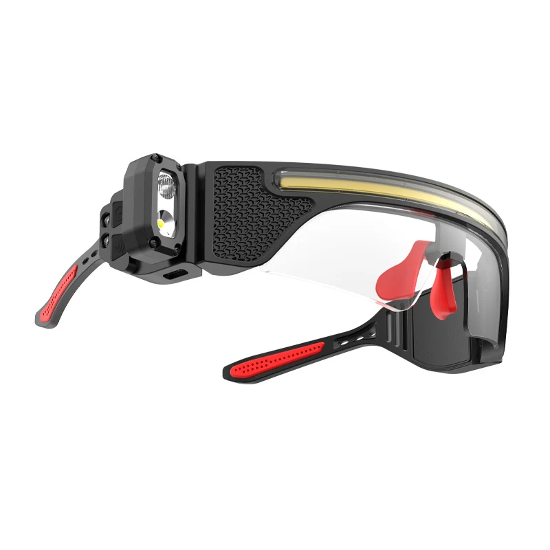 Portable Multi-Function Eye Protection Charging Warning Headlamp with Sensor Small And Compact Eye Glass Light