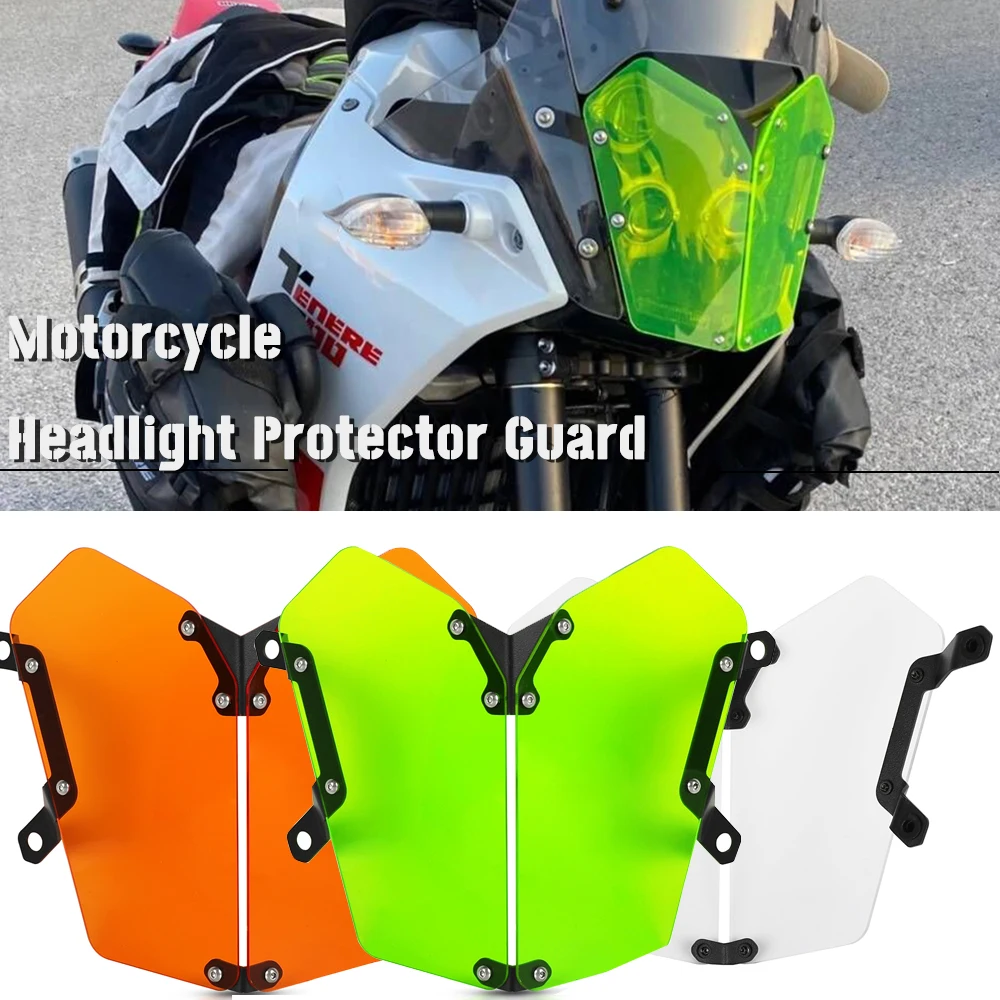 

Tenere 700 Motorcycle Headlight Protector Guard Cover Grill For YAMAHA TENERE 700 2019 2020 2021 2022 2023 XTZ700 XTZ690 t700