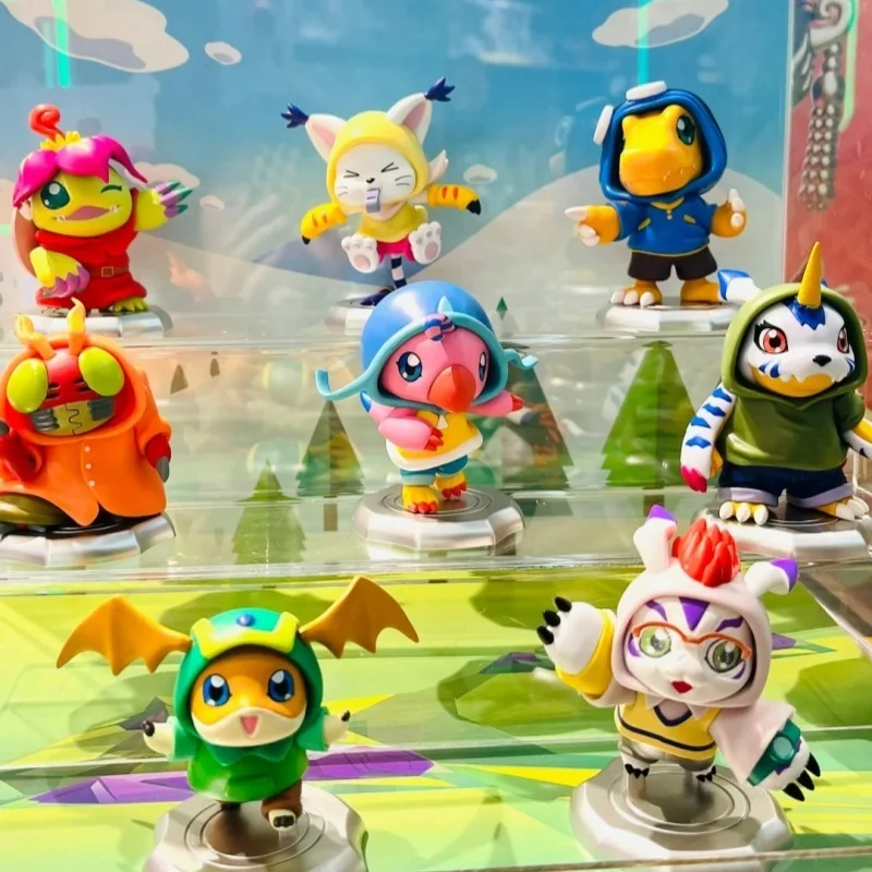 

Цифровые фигурки монстров из аниме, дневное приключение, таинственная коробка, аниме серия великих приключений, коробка, игрушки, счастливая сумка, подарок