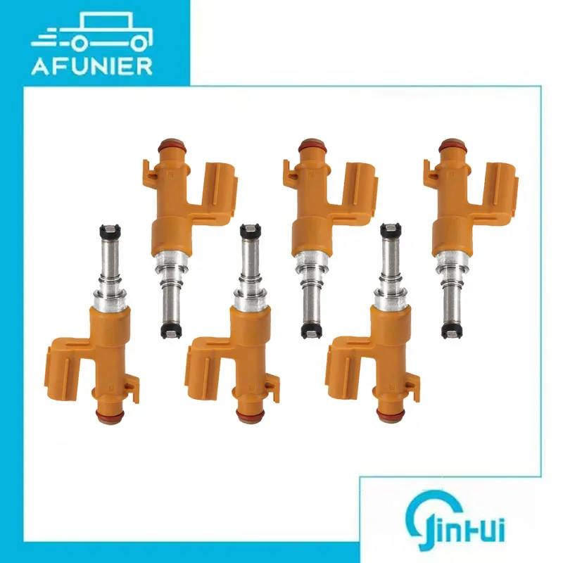 4/6Pcs Fuel Injector Nozzle For Toyota Highlander Avalon Camry Sienna Tacoma Lexus ES350 RX350 RX450h 2015-2020 OEM:23250-0P100