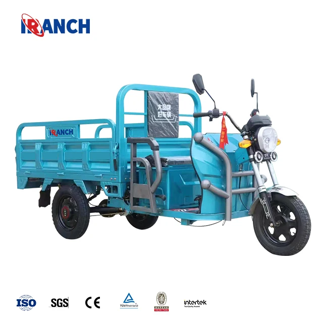 دراجة كهربائية ثلاثية العجلات عالية الجودة مع سلة مفتوحة إشارة الانعطاف اليسرى واليمنى 60 فولت نموذج دراجات ثلاثية العجلات الجهد #3