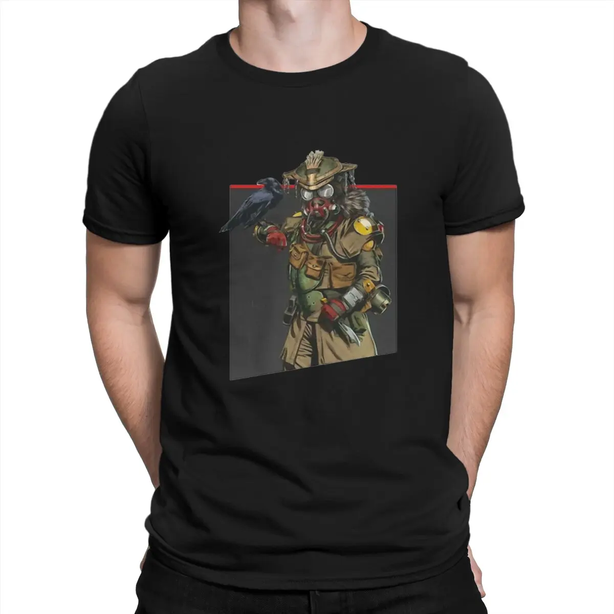 เสื้อยืดผู้ชายสัญลักษณ์ผ้าฝ้ายตลกเสื้อยืดแขนสั้น APEX Legends เสื้อคอกลมเสื้อผ้าของขวัญวันเกิด