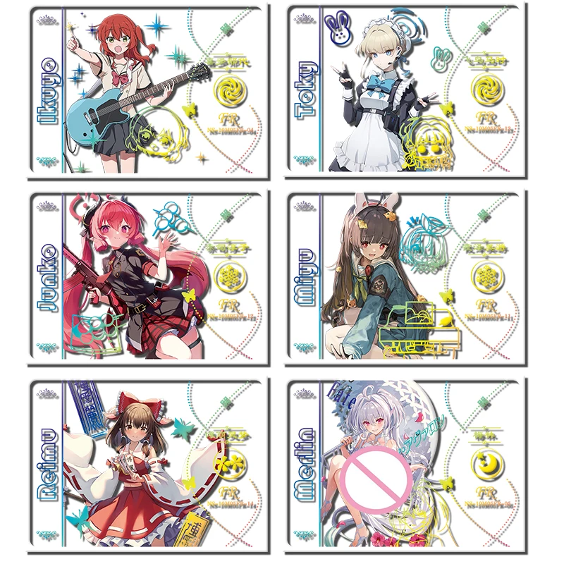 

Goddess Story Dream Flower Sea Chapter 10M05 FR Card Roxy Yamada Ryo Ijichi Nijika Hakurei Reimu Game Collection Birthday Gifts