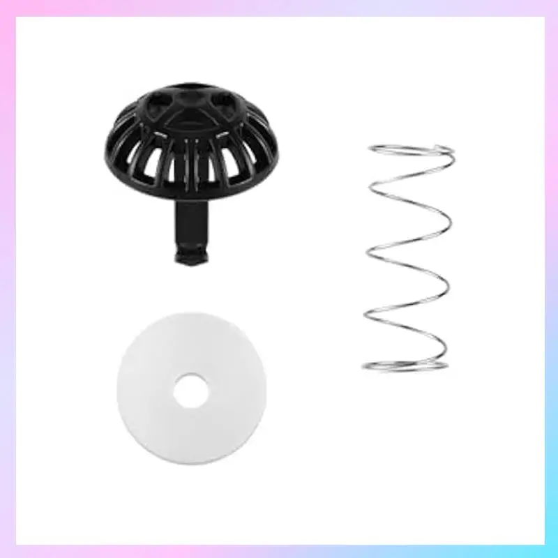 ABRG-Cuisinart DCC-1200 호환 커피 머신 교체용 브루 바스켓(하단 스프링 장착형 스토퍼 키트 포함)