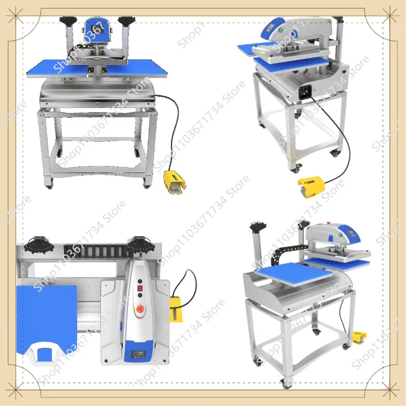 Double Side Station 16 X 20 Inches Automatic Electric Heat Press Machine With Laser Alignment