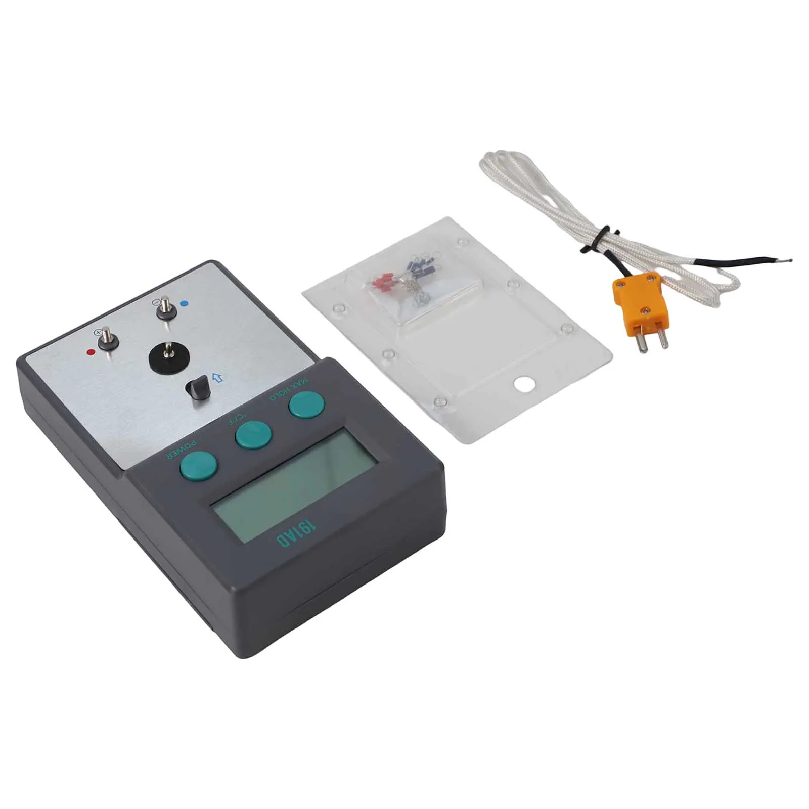 LF191AD Soldering Iron Tip Thermometer 0-800C Digital Temperature Tester With 10 Sensors K-Type Probe For Free Soldering Tool