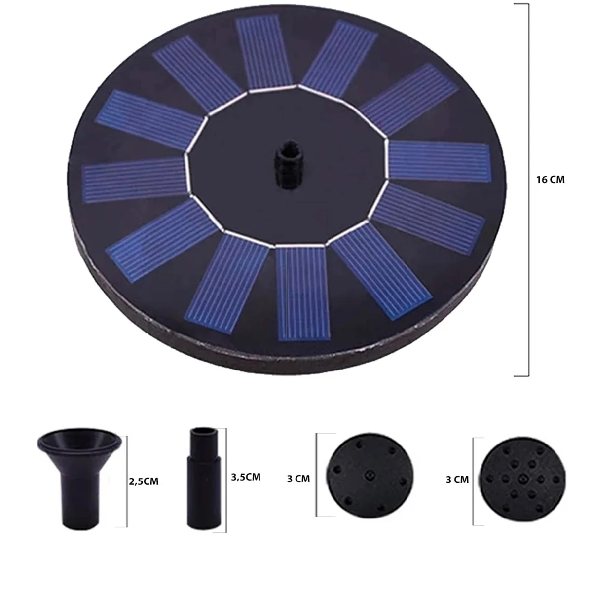 Mini fontana solare piscina stagno cascata fontana decorazione del giardino bagno per uccelli all\'aperto fontana ad energia solare acqua galleggiante