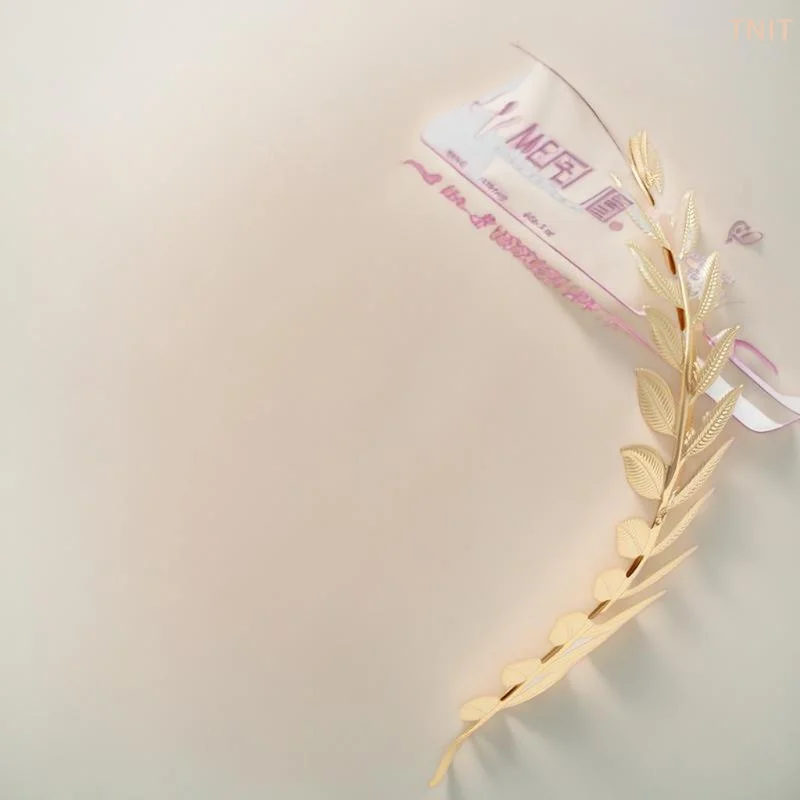 [J] New Retro Gold Color Leaf Headband Headpiece Crown Tiara Headdress Goddess Greek Head Jewelry  Wedding Hair Accessories