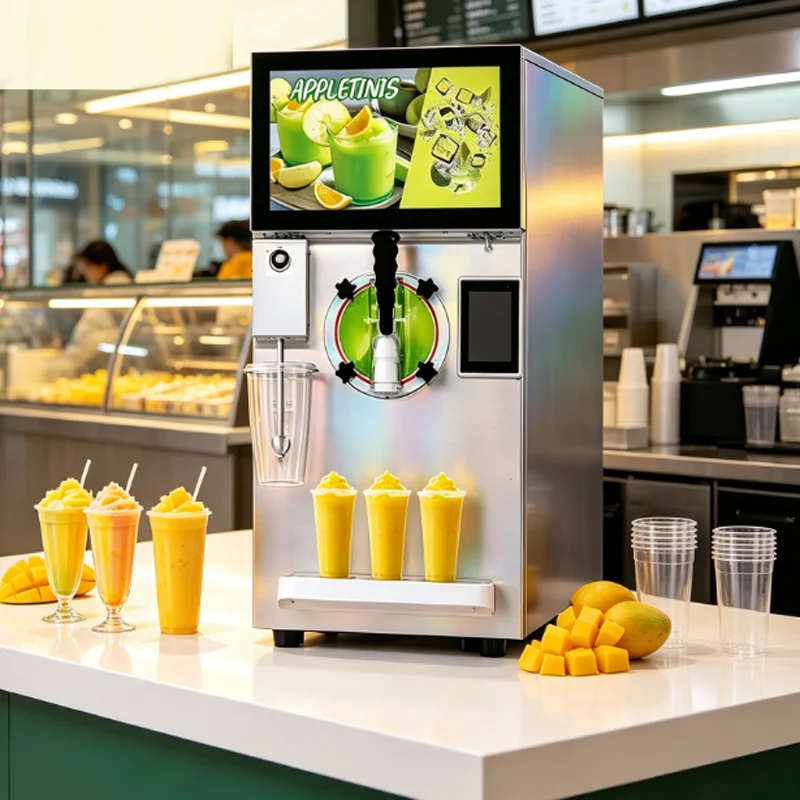 Professional Slushie Maker Machine Heavy Duty Design for Continuous Frozen Drinks