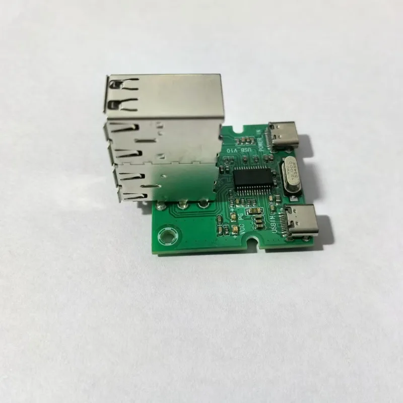 TYPE-C to USB Expansion Board Hub USB Hub Expansion Module 1 Input 4 Output with Power Interface