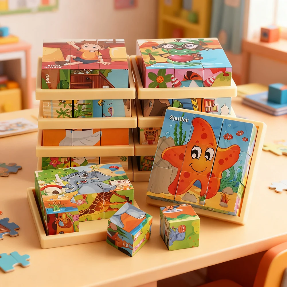 Educational Brain Teaser For Kids Perfect Size For Tiny Hand Rainy Day Indoor Play