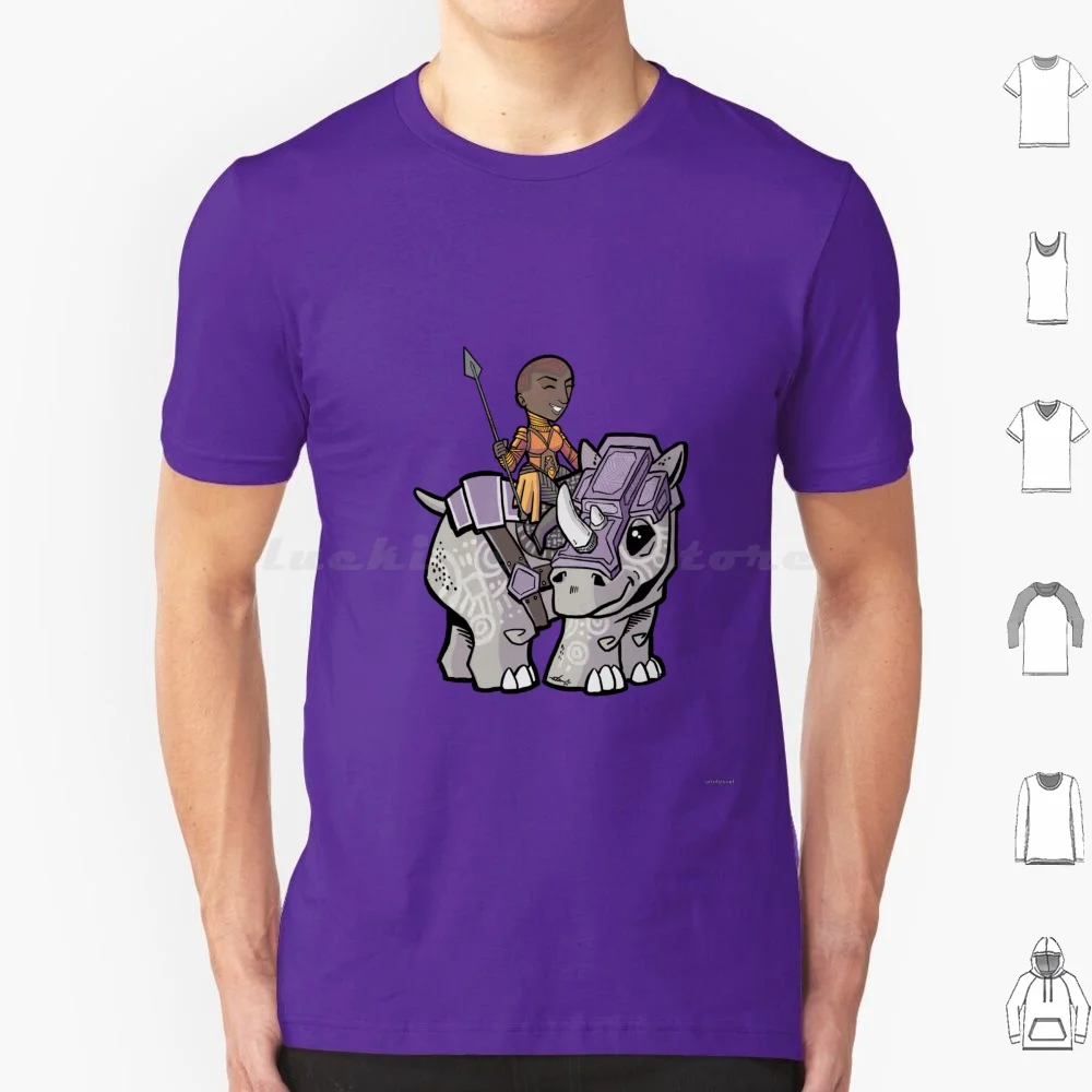 General War Rhino T Shirt Men Women Kids 6xl Okoye Wakanda Africa