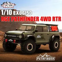RGT 1/10 EX86150 PATHFINDER 4WD RTR RC Simulated Electric Remote Control Model Car ROCK Crawler Adults Children's Toys
