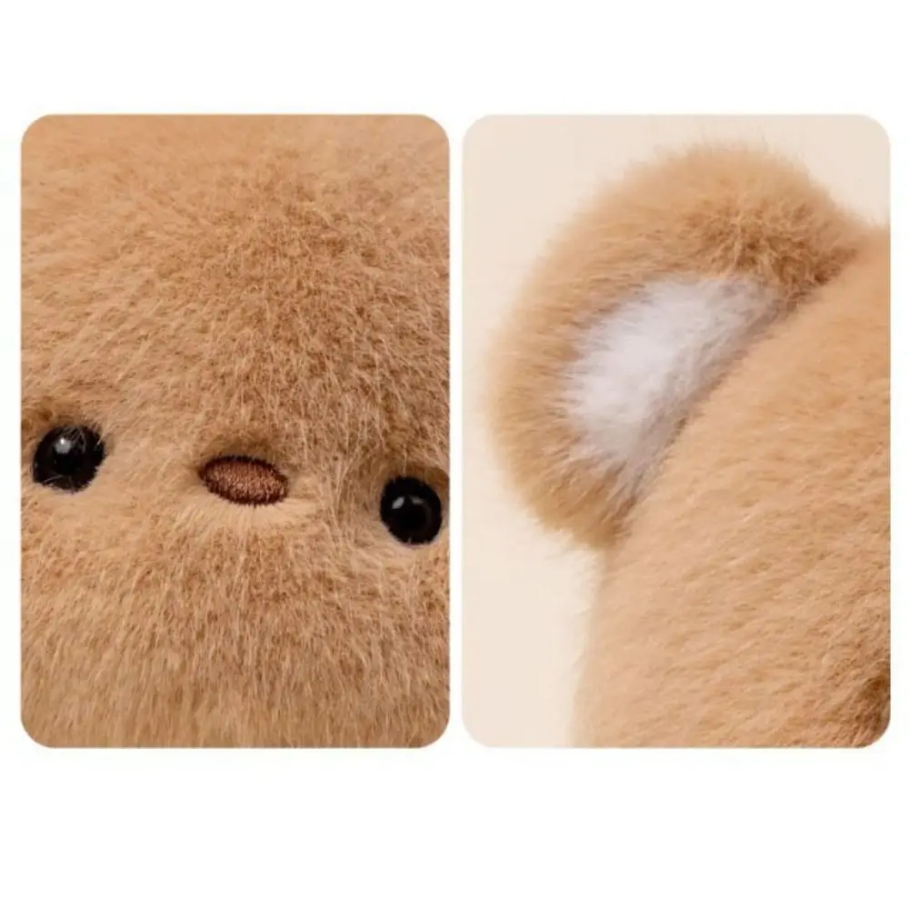 Niedliche 16 cm große Plüsch-Begleiter-Puppe, Plüsch-Elefant, Stofftier-Kissen, superweiches Bären-Tier-Plüschtier, Schlafgeschenk – Detail 12