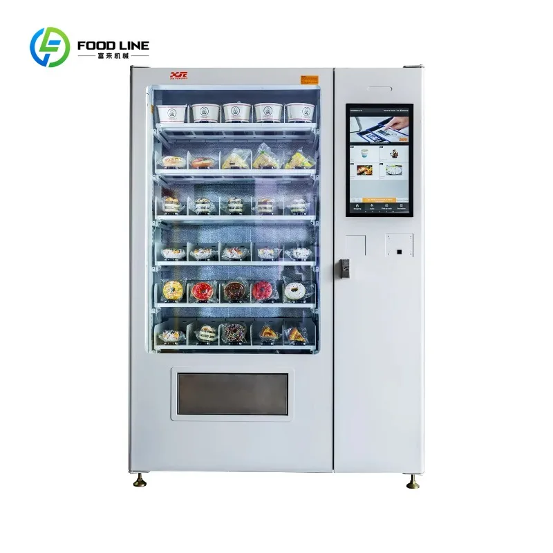 

Hot Sale Belt Fresh Food Vending Machine Salad Fruit Vegetable Vending Machine Manufacturer