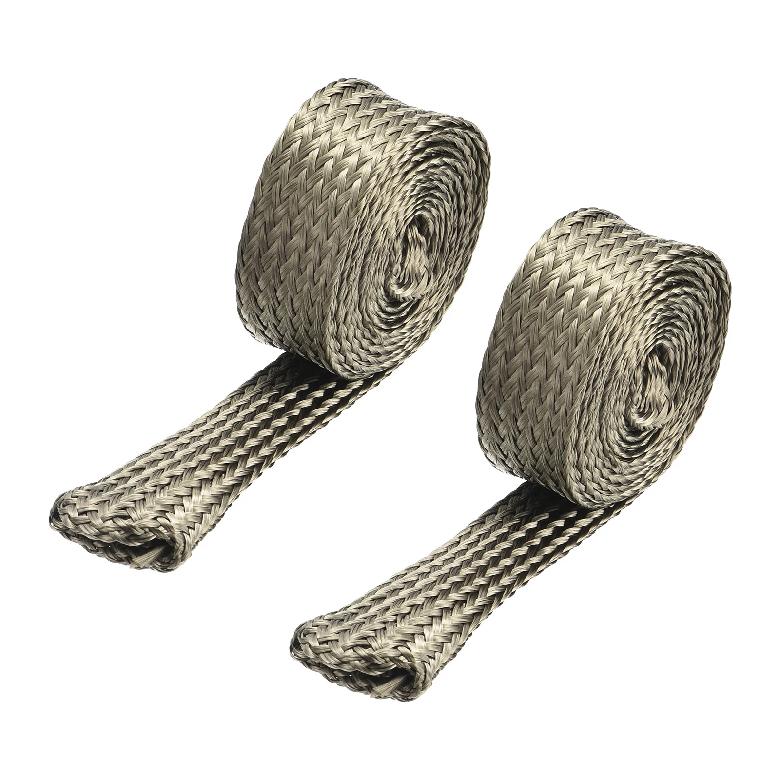 Manchon de protection thermique 5-25mm ID 0.9-5m de longueur, 2 pièces, fil automobile, protection thermique pour ligne de carburant, manchon de protection thermique, enveloppe thermique 800 degrés