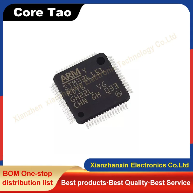 

1pcs/lot STM32L151RDT6 32L151 151RDT6 Encapsulation LQFP64 micro controller MCU microcontroller new and original