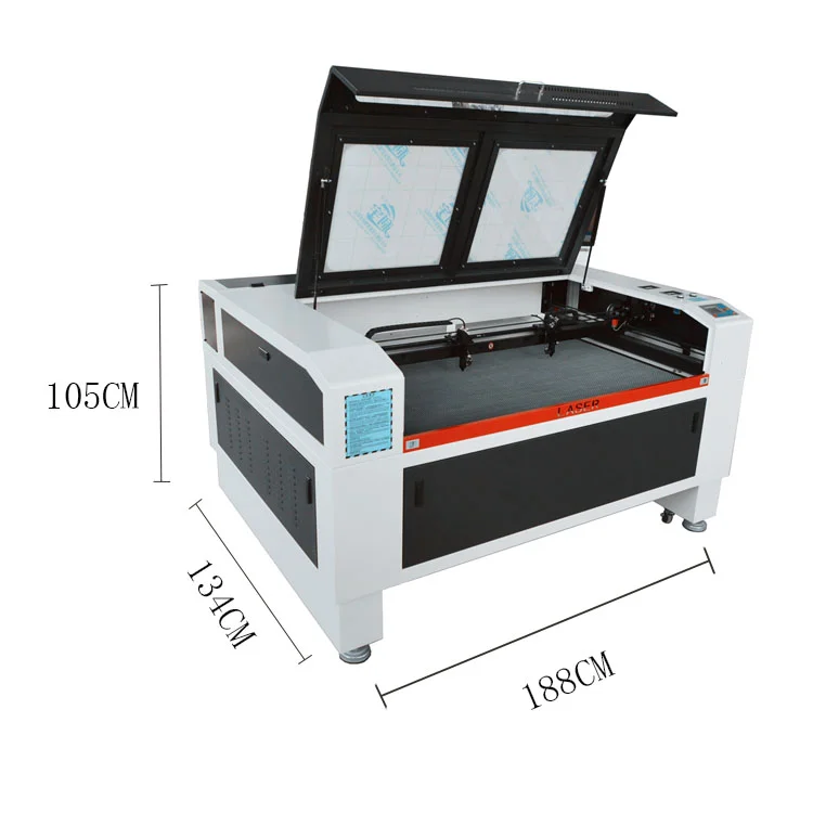 

LCCN 1080 6090 Co2 Laser Cutting Machine Industrial Equipment for Metal Nonmetal Plastic Acrylic MDF Paper Leather Ruida New