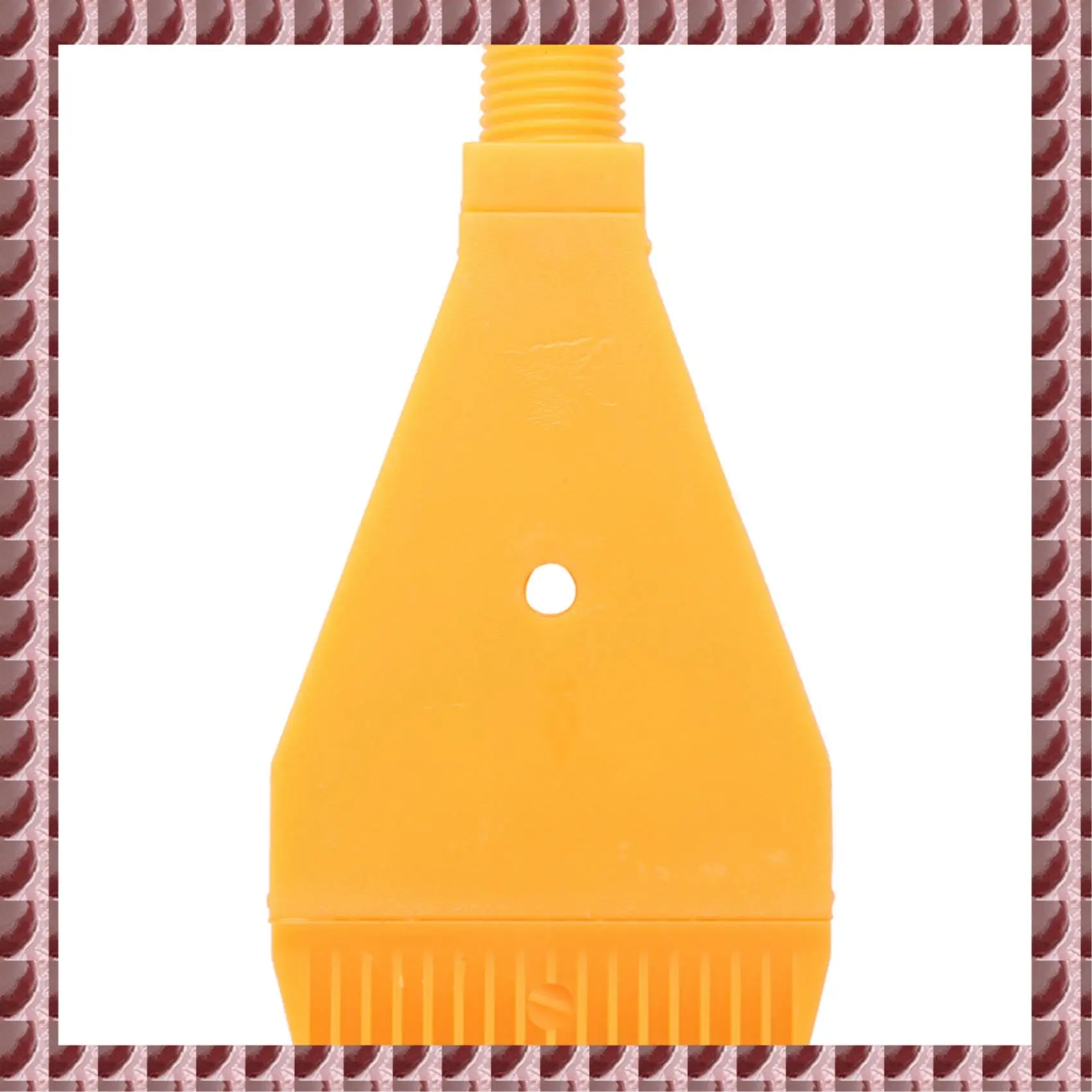 

A95G 4X 1/4BSP Наружная резьба ABS с одним отверстием Плоская струйная насадка для продувки воздуха Желтый