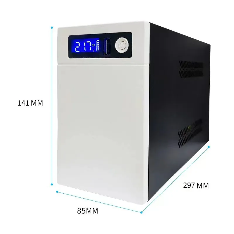 fonte de alimentacao ininterrupta 1200va ups line interactive com carregador usb bateria de litio para computador monofasico 01