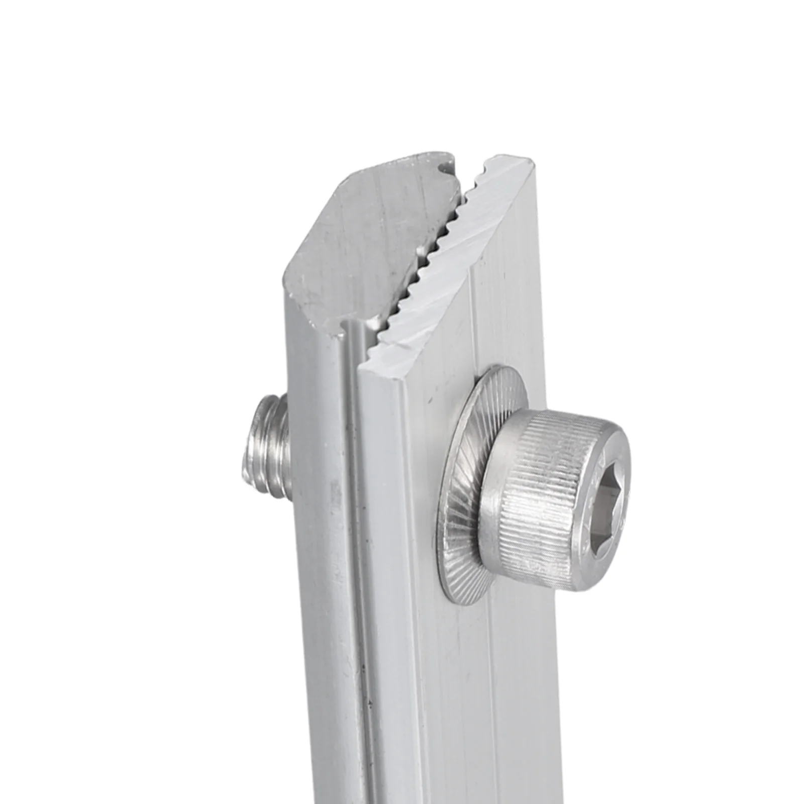 for solar Module 1/4/8Pcs Photovoltaic Support for sliver 14cm for aluminium Alloy Connection Block Guide Rail Connector