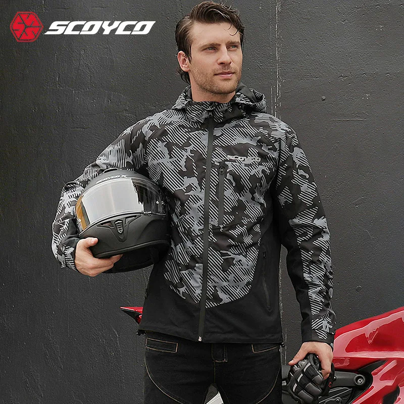 

SCOYCO Winter Motorcycle Riding Jacket Warm Cold Fallproof Riding Clothes Removable Liner CE Protective Gear Motorcycle Tops