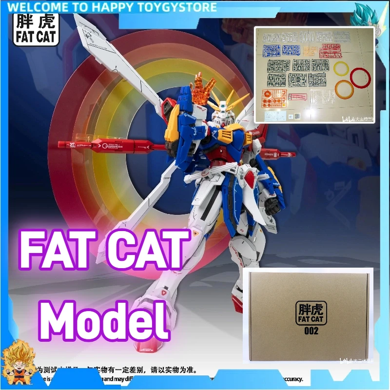 

FAT CAT Model MG Multiplier Series 1/100 Scale RG God Mobile Suit Assembly Model Enlarged Version Action Figure Model Toy Gifts