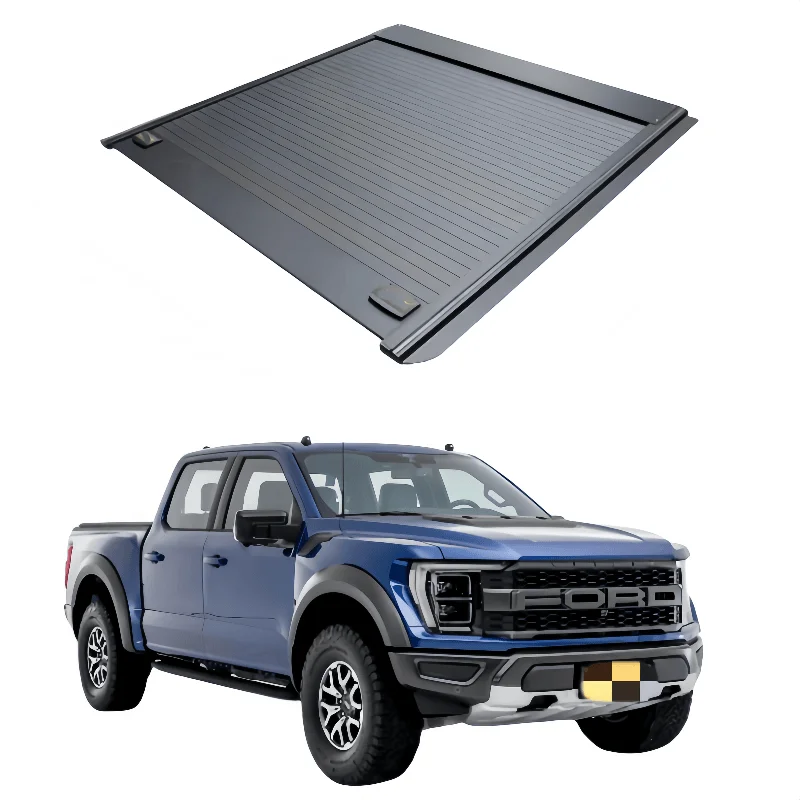 For ford ranger f150 canopy roll up entrance guide cover pickup truck waterproof trunk 