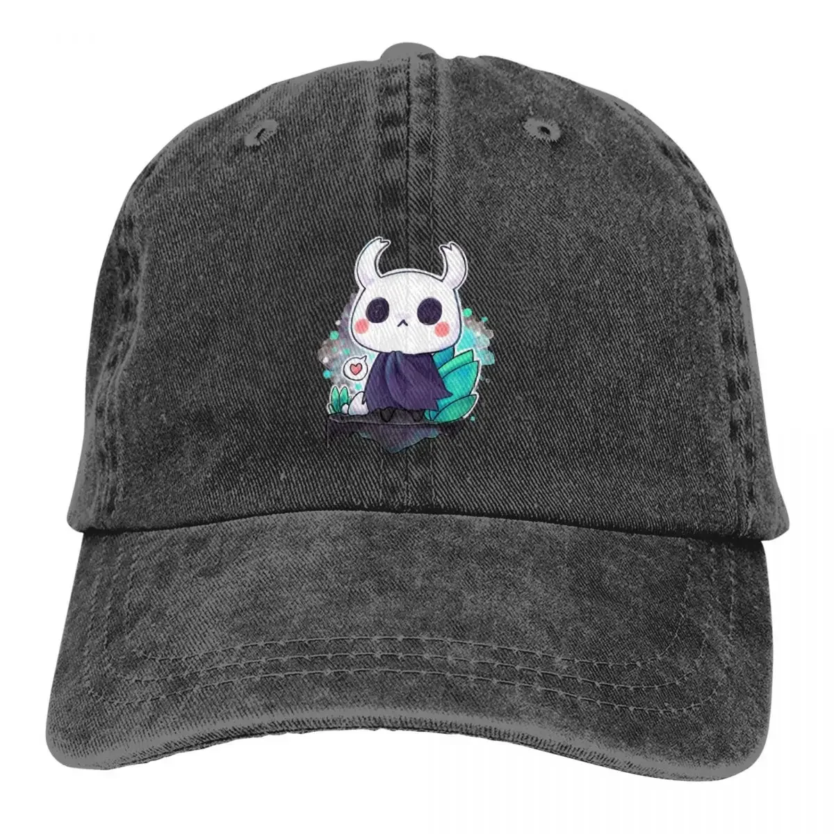 Multicolor Hat Peaked Women's Cap Hollow Knight Game Chibi Personalized Visor Protection Hats