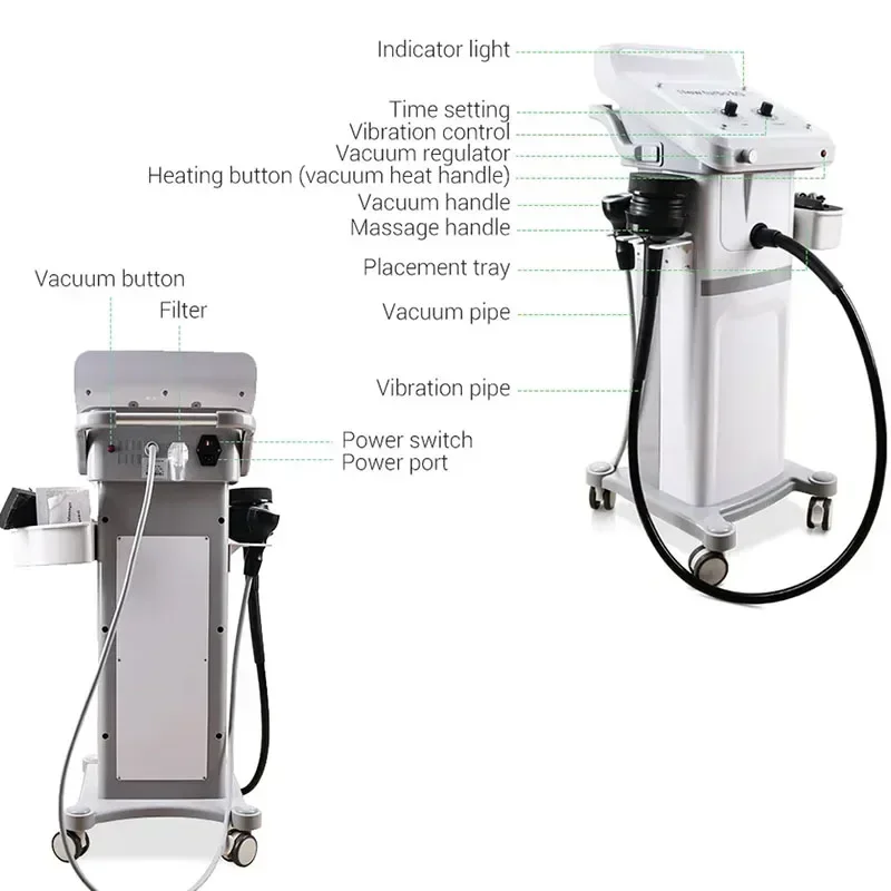 G8 عالية التردد الاهتزاز فراغ تدليك الجسم آلة التخسيس مكافحة السيلوليت فقدان الوزن الدهون تقليل استخدام صالون تجميل #5