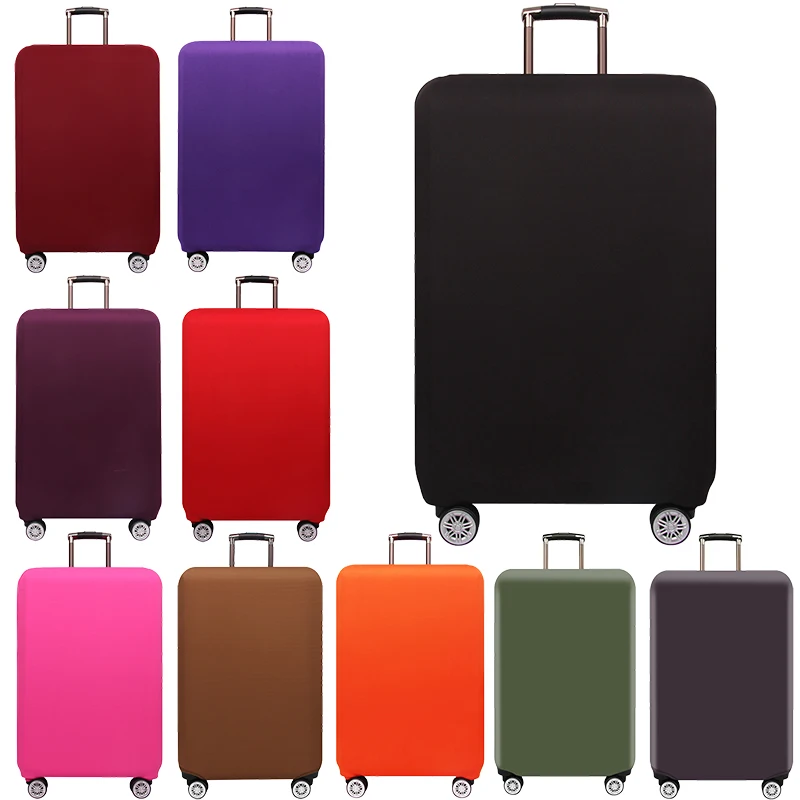 Luggage Cover Stretch Fabric Suitcase Protector Baggage Dust Case Cover Suitable for18-32 Inch Suitcase Case Travel Organizer