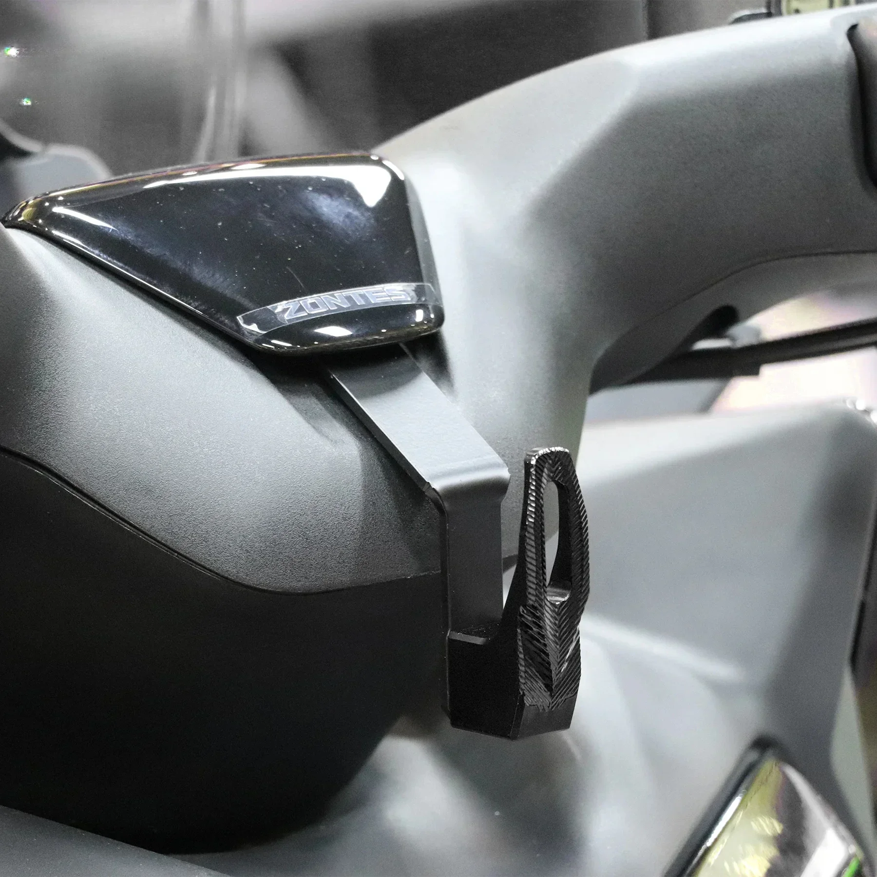 For Zontes 310M 350D 350M 150M 150D Motorcycle Accessories CNC Helmet Hook Scooter Luggage Bag Bottle Hanger Holder Luggage Hook