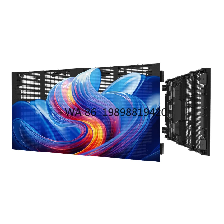 

Настраиваемый светодиодный прозрачный экран Pantallas, легкий гибкий экран, светодиодный экран Pantallas, внешний вид для мероприятий, концертов