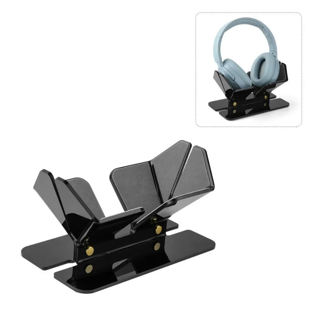 Support de bureau multifonctionnel pour casque Bose et Sony, support d'affichage pour écouteurs, base acrylique, accessoire pour écouteurs, cintre