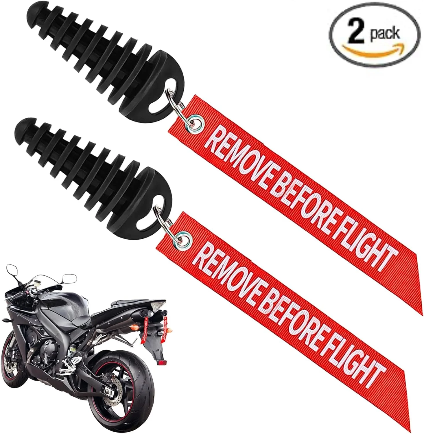 2 Pack Muffler Exhaust Wash Plug 0.6