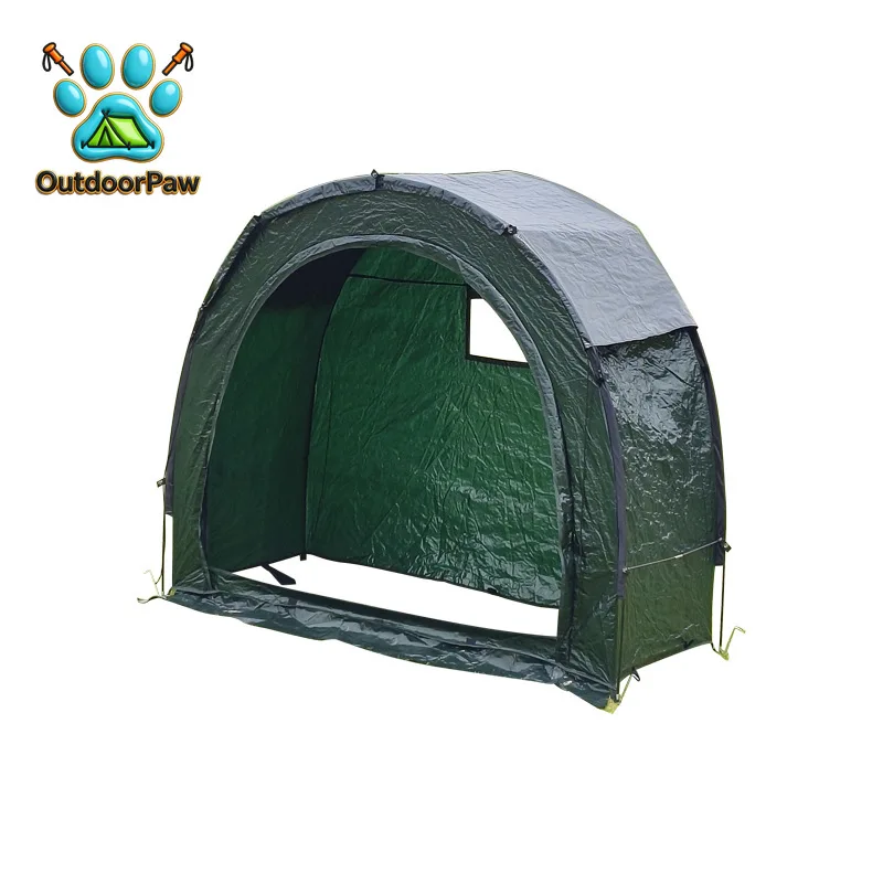 Cross-border outdoor carport mountain camping supplies bicycle single tent road car rain shed storage room sundries