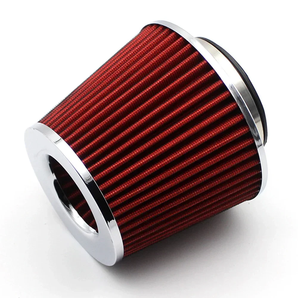 5in1 63/70/76/80/90 mm Car Air Filter Universal High Flow Modified Car Racing Sport Air Filter Breather Cone Intake Air Filters