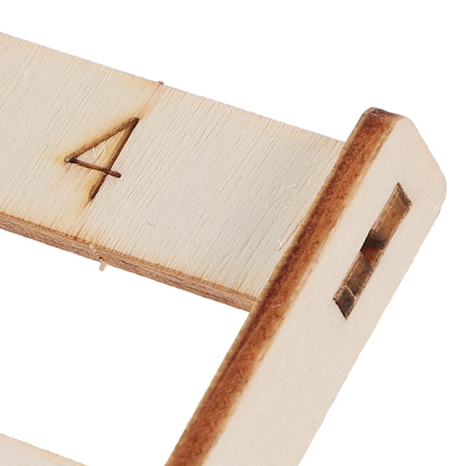 مجموعة واحدة من شاحنة سلم الحريق غير المكتملة، مجموعة تجربة علمية تعليمية خشبية يمكنك صنعها بنفسك للأطفال، شاحنة إطفاء محمولة قابلة للفصل #6