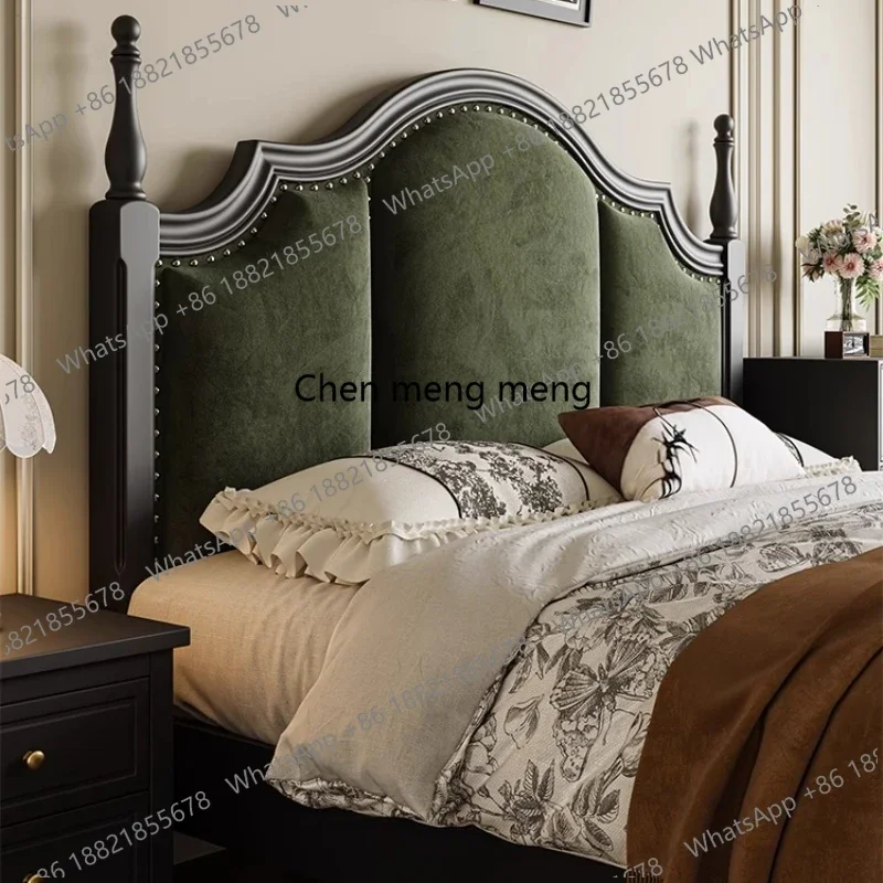 Q181 European Double Bed Frame Design Princess Sleeping Modern Girls Storage Bed Sleeping Headboards Castle Muebles Lounge Furni