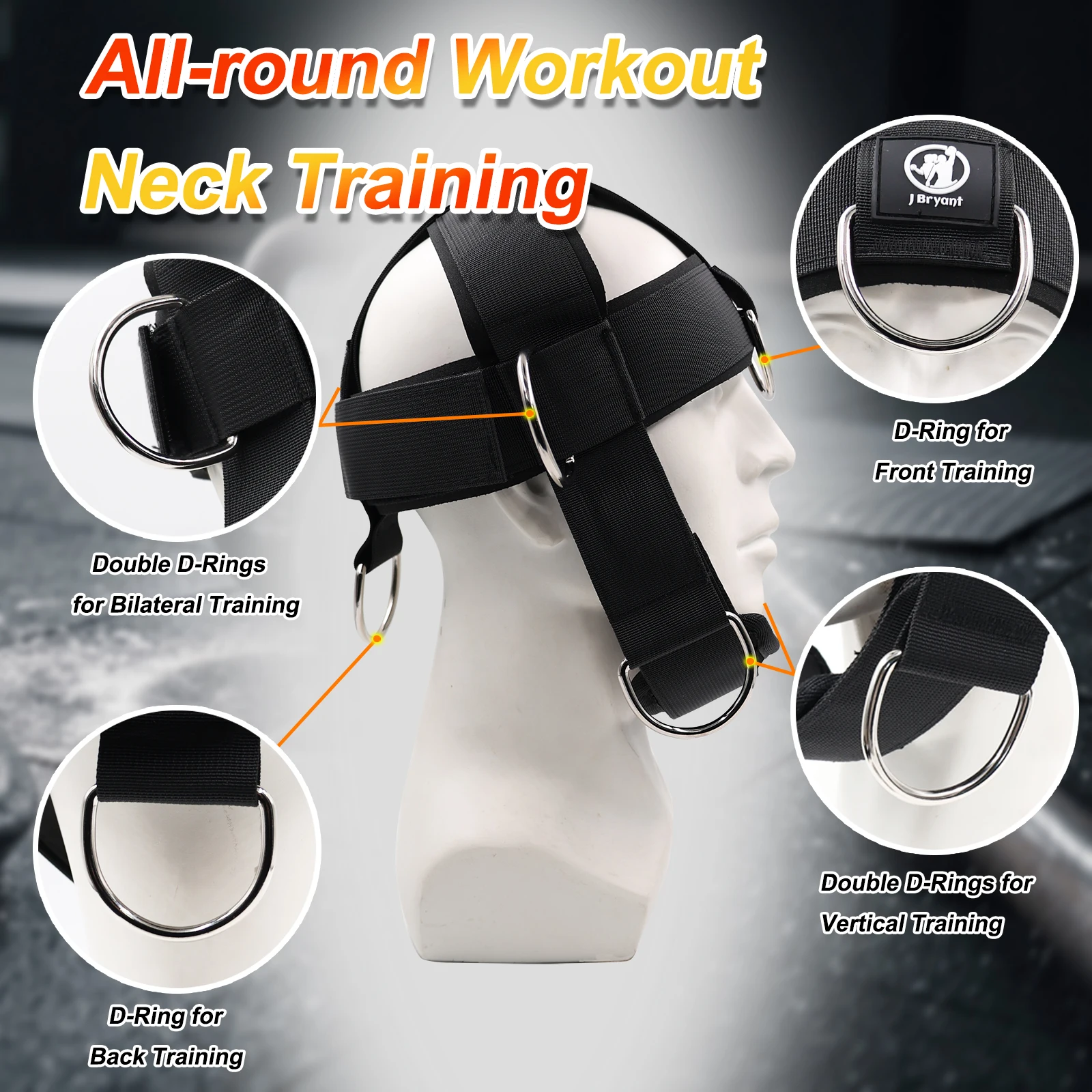 Neck Training Harness with Pulley System! πͺπ§ 3