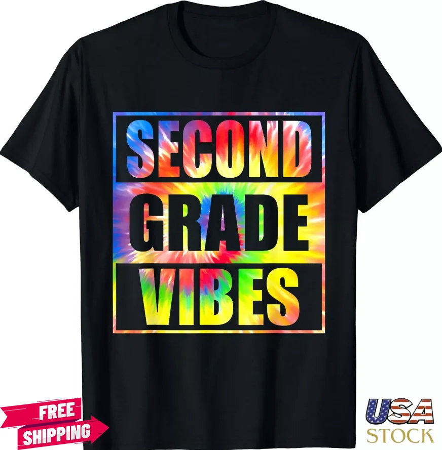 Second Grade Vibes School Team Retro Sweet Funny Gift Unisex T-Shirt