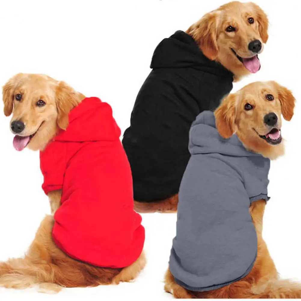 New Fashion Pet Hoodie Pet Hoodie Soft Thickened Sweatshirt Suitable For Medium To Dogs Spring Autumn Winter Clothing