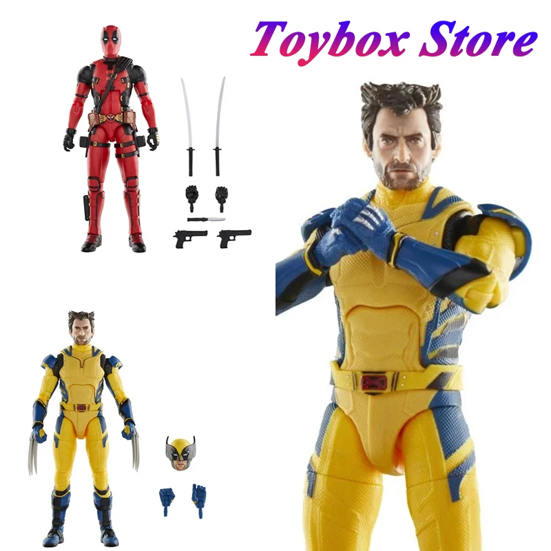 Marvel Legends 1/12 Deadpool Wolverine Anime Super Hero Movable Action Figure Detective Comics Marvel Fans Collection 6