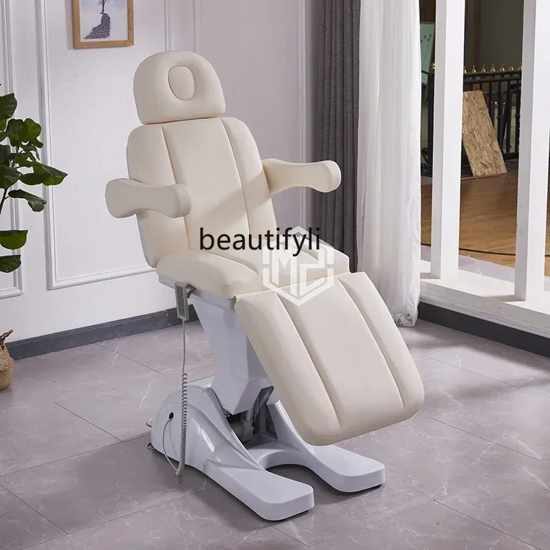 smt14 New Arrivals Electric beauty bed beauty salon medical beauty body bed micro plastic massage folding lifting dental treatme
