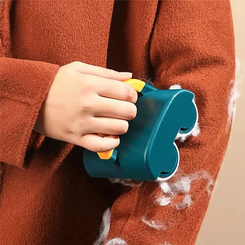 A11E-Portable Lint Rollers With Roller Design,Strong Adhesive For Dust And Fabric Removal,Ideal For Clothes And Upholstery