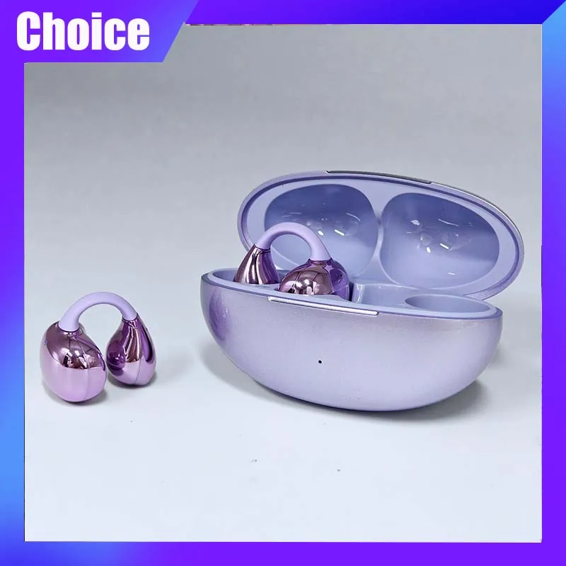 

OKSJ HM-11 Earphone HIFI Wireless Bluetooth Earphones 360° ACS Sports Earphone Casual Fashionable Ear Clip Type Headphones Gift