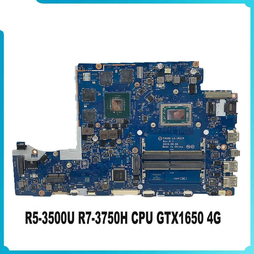 LA-J621P Mainboard For Acer Nitro AN515-34 AN515-34G Laptop Motherboard R5-3500 / R7-3700 GTX1650 4G DDR4