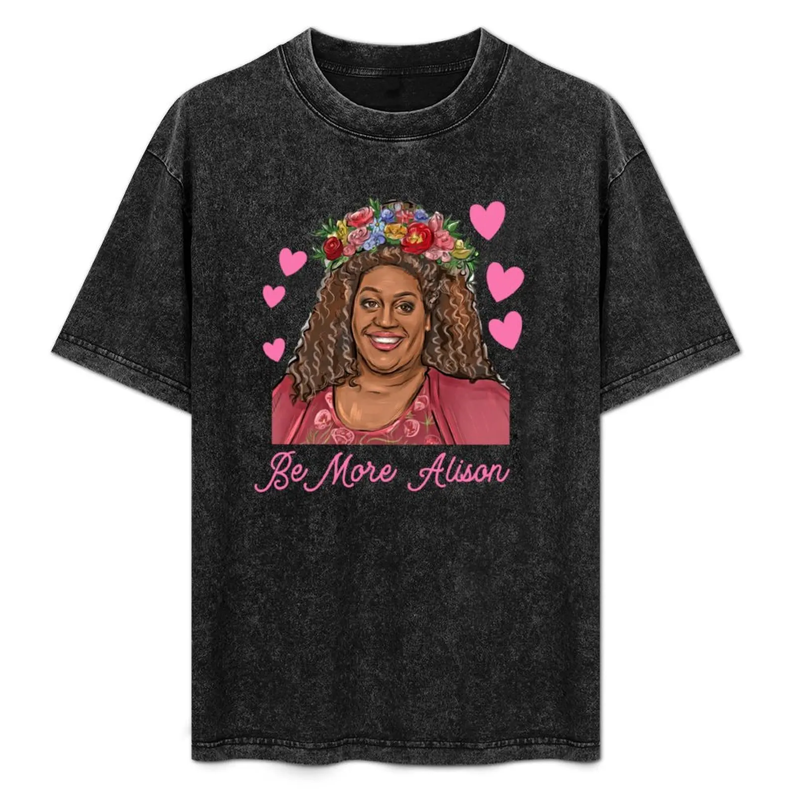 

Alison Hammond Queen T-Shirt Casual Street Style Short Sleeve Tee